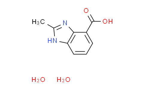 CAS No. 1609401-28-6, 2-methyl-1H-benzimidazole-4-carboxylic acid dihydrate