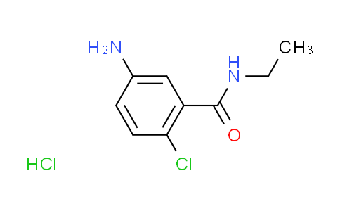 CAS No. 1268990-57-3, 5-amino-2-chloro-N-ethylbenzamide hydrochloride