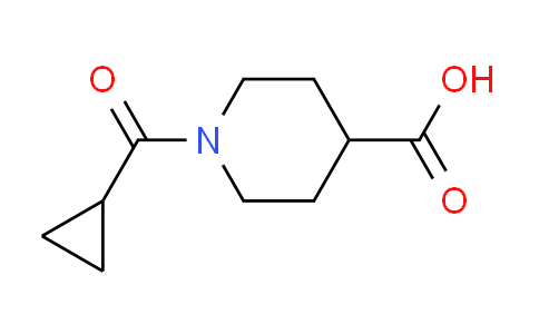 CAS No. 876866-50-1, 1-(cyclopropylcarbonyl)-4-piperidinecarboxylic acid