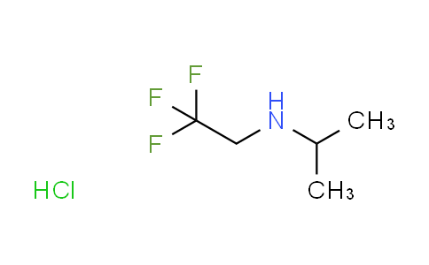 CAS No. 195447-36-0, N-(2,2,2-trifluoroethyl)-2-propanamine hydrochloride