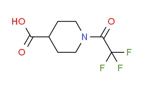 CAS No. 126501-70-0, 1-(trifluoroacetyl)-4-piperidinecarboxylic acid