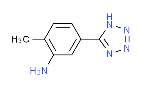CAS No. 954848-82-9, 2-methyl-5-(1H-tetrazol-5-yl)aniline