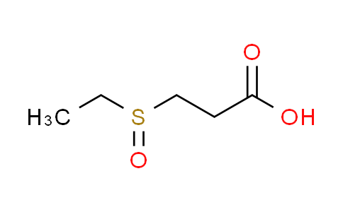 CAS No. 137375-82-7, 3-(ethylsulfinyl)propanoic acid
