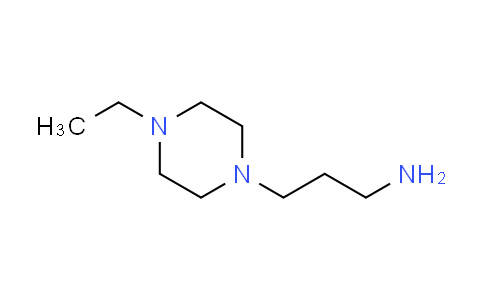 CAS No. 4524-96-3, 3-(4-ethyl-1-piperazinyl)-1-propanamine