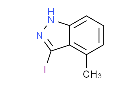 CAS No. 885522-63-4, 3-iodo-4-methyl-1H-indazole