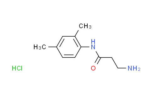 CAS No. 1269053-56-6, N~1~-(2,4-dimethylphenyl)-beta-alaninamide hydrochloride