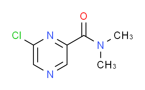 CAS No. 959240-74-5, 6-chloro-N,N-dimethyl-2-pyrazinecarboxamide