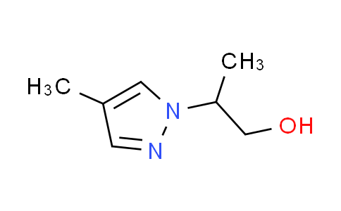CAS No. 1177277-83-6, 2-(4-methyl-1H-pyrazol-1-yl)-1-propanol