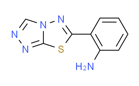 CAS No. 936074-87-2, (2-[1,2,4]triazolo[3,4-b][1,3,4]thiadiazol-6-ylphenyl)amine