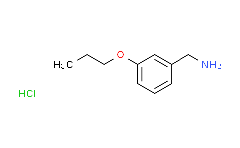 CAS No. 467462-57-3, (3-propoxybenzyl)amine hydrochloride