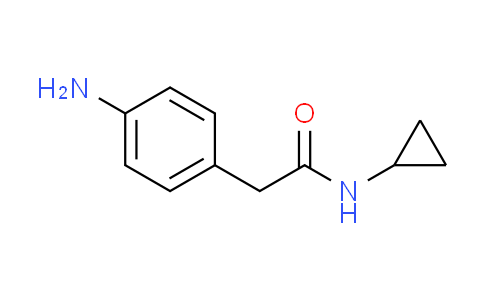 CAS No. 926205-00-7, 2-(4-aminophenyl)-N-cyclopropylacetamide