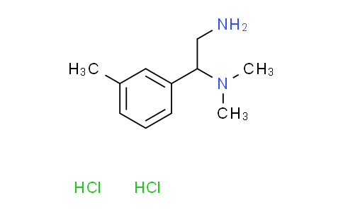 CAS No. 1269394-33-3, N~1~,N~1~-dimethyl-1-(3-methylphenyl)-1,2-ethanediamine dihydrochloride