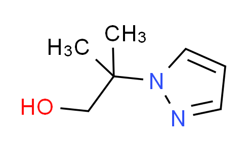 CAS No. 1177358-72-3, 2-methyl-2-(1H-pyrazol-1-yl)-1-propanol