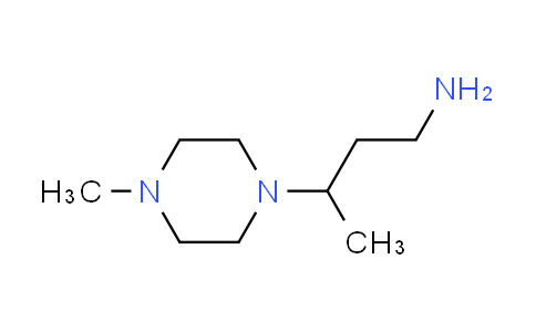 CAS No. 4553-30-4, 3-(4-methyl-1-piperazinyl)-1-butanamine
