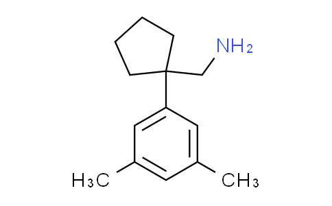 CAS No. 1060817-13-1, 1-[1-(3,5-dimethylphenyl)cyclopentyl]methanamine