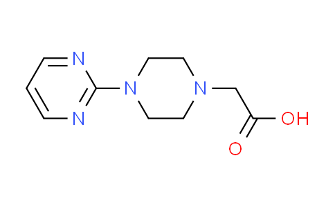 CAS No. 244255-92-3, [4-(2-pyrimidinyl)-1-piperazinyl]acetic acid