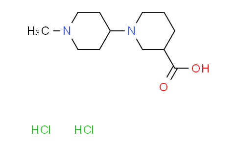 CAS No. 1185295-92-4, 1'-methyl-1,4'-bipiperidine-3-carboxylic acid dihydrochloride