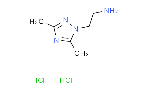 CAS No. 1609400-69-2, [2-(3,5-dimethyl-1H-1,2,4-triazol-1-yl)ethyl]amine dihydrochloride