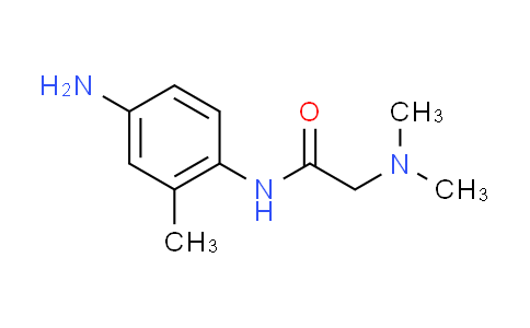 CAS No. 83473-61-4, N~1~-(4-amino-2-methylphenyl)-N~2~,N~2~-dimethylglycinamide