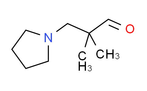 CAS No. 296264-94-3, 2,2-dimethyl-3-(1-pyrrolidinyl)propanal