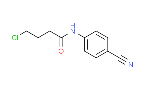 CAS No. 1016674-12-6, 4-chloro-N-(4-cyanophenyl)butanamide