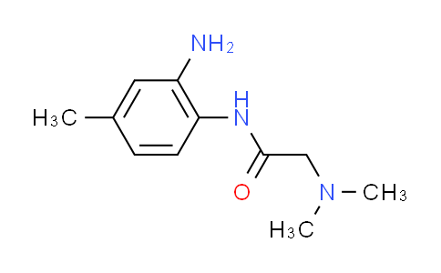 CAS No. 946783-06-8, N~1~-(2-amino-4-methylphenyl)-N~2~,N~2~-dimethylglycinamide