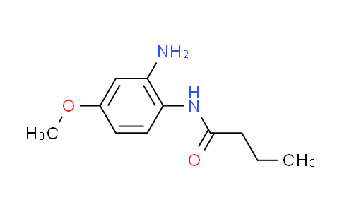 CAS No. 67169-90-8, N-(2-amino-4-methoxyphenyl)butanamide