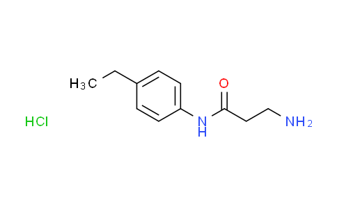 CAS No. 1269383-20-1, N~1~-(4-ethylphenyl)-beta-alaninamide hydrochloride