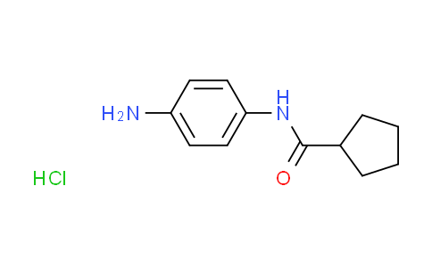 CAS No. 1184964-73-5, N-(4-aminophenyl)cyclopentanecarboxamide hydrochloride