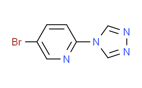 CAS No. 959240-99-4, 5-bromo-2-(4H-1,2,4-triazol-4-yl)pyridine