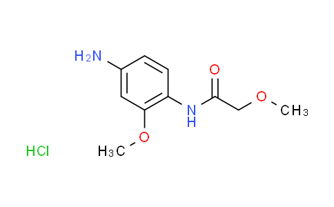 MC604844 | 1224167-35-4 | N-(4-amino-2-methoxyphenyl)-2-methoxyacetamide hydrochloride