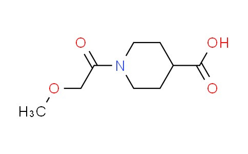CAS No. 926189-92-6, 1-(methoxyacetyl)-4-piperidinecarboxylic acid