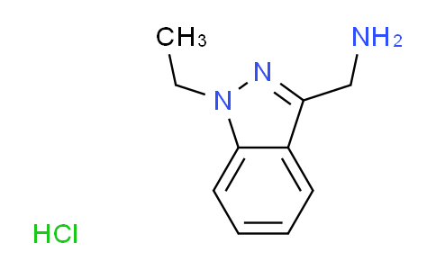CAS No. 1269226-93-8, [(1-ethyl-1H-indazol-3-yl)methyl]amine hydrochloride