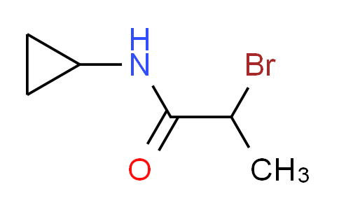 CAS No. 1033693-07-0, 2-bromo-N-cyclopropylpropanamide