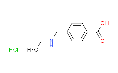 CAS No. 1158573-13-7, 4-[(ethylamino)methyl]benzoic acid hydrochloride