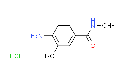 CAS No. 1269394-46-8, 4-amino-N,3-dimethylbenzamide hydrochloride