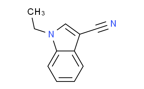 CAS No. 128200-45-3, 1-ethyl-1H-indole-3-carbonitrile