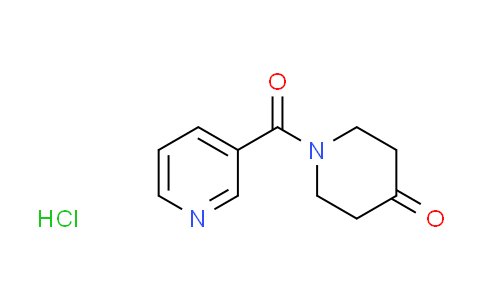 CAS No. 1269376-55-7, 1-(3-pyridinylcarbonyl)-4-piperidinone hydrochloride