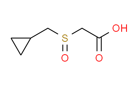 CAS No. 1177286-62-2, [(cyclopropylmethyl)sulfinyl]acetic acid