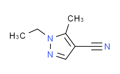 CAS No. 1005558-05-3, 1-ethyl-5-methyl-1H-pyrazole-4-carbonitrile
