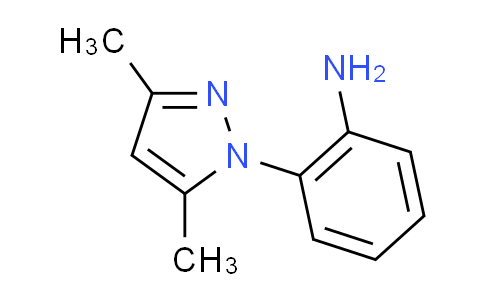 CAS No. 60418-47-5, 2-(3,5-dimethyl-1H-pyrazol-1-yl)aniline