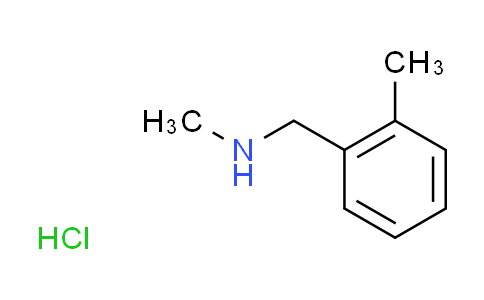 CAS No. 1071580-83-0, N-methyl-1-(2-methylphenyl)methanamine hydrochloride