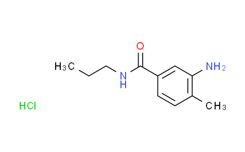 CAS No. 1269039-48-6, 3-amino-4-methyl-N-propylbenzamide hydrochloride