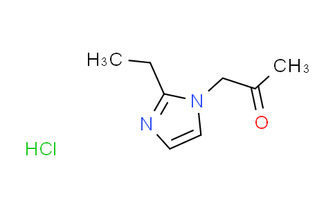 CAS No. 1158291-39-4, 1-(2-ethyl-1H-imidazol-1-yl)acetone hydrochloride