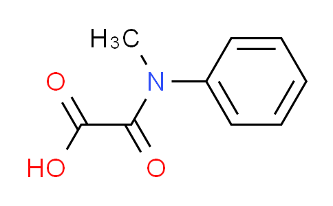 CAS No. 13120-33-7, [methyl(phenyl)amino](oxo)acetic acid