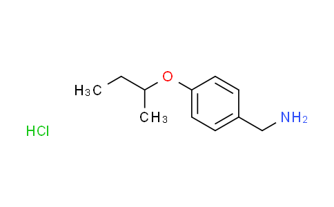 CAS No. 37806-46-5, (4-sec-butoxybenzyl)amine hydrochloride
