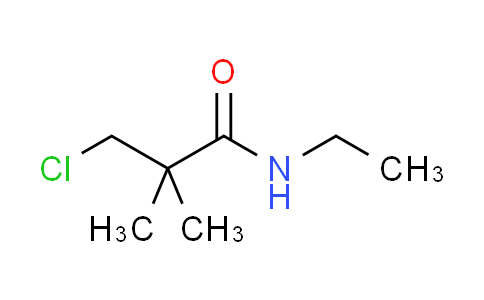 CAS No. 1060817-21-1, 3-chloro-N-ethyl-2,2-dimethylpropanamide