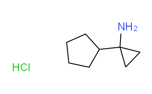 CAS No. 1255717-92-0, (1-cyclopentylcyclopropyl)amine hydrochloride