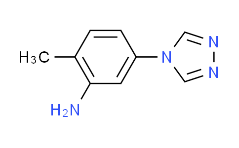 CAS No. 954325-79-2, 2-methyl-5-(4H-1,2,4-triazol-4-yl)aniline