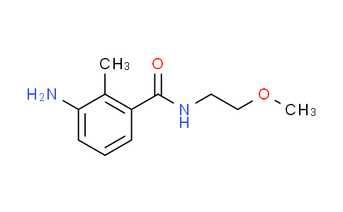 CAS No. 926222-63-1, 3-amino-N-(2-methoxyethyl)-2-methylbenzamide